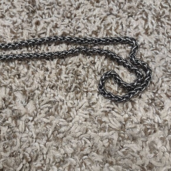 BE and D Suede Shoulder Bag Gray Python Embossed Rare Y2k Vintage Inspired - Picture 15 of 16